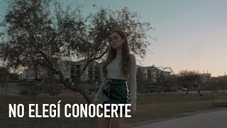 No elegí conocerte  Banda MS Carolina Ross Cover [upl. by Havot]