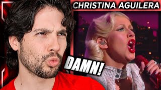 RESONANCIA Christina Aguilera  You Lost Me David Letterman [upl. by Browning]