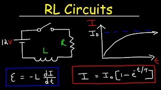 RL Circuits  Inductors amp Resistors [upl. by Odetta]