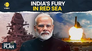 Houthi attack on Indiabound ships – India vows to find perpetrators in Red Sea  WION Game Plan [upl. by Kynan]