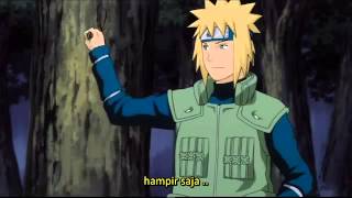 Hatake Kakashi vs Namikaze Minato  dimanuzumakiblogspotcom subtitle bahasa indonesia [upl. by Alleroif]