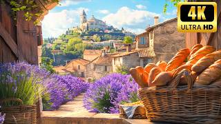 Lacoste a fairytale village in France  Walking tour 4k [upl. by Cox]