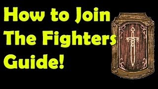 Elder Scrolls Online How to Join the Fighters Guild Walkthrough Tutorial [upl. by Yecal]