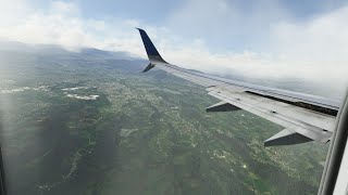 Quito Airport UIOSEQM arrival incl go around [upl. by Martel]