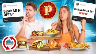 REVERSED MUKBANG  QampA KOLLA PÅ EGEN RISK [upl. by Meridith]