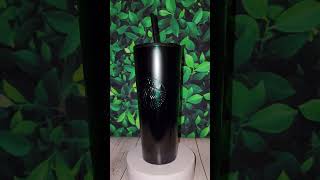 Starbucks Tumbler Siren Stainless Steel  Black Green Gradient [upl. by Dnana950]