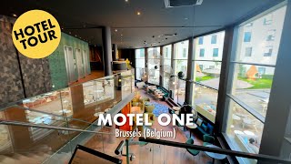 HOTEL TOUR Motel One in Brussels [upl. by Izmar]