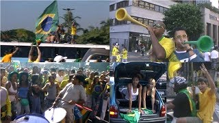 How Brazil Celebrates A World Cup Win [upl. by Hellman]