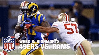 49ers vs Rams  Week 8 Highlights  NFL [upl. by Innattirb]