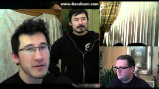 Markiplier Hightlight Mark introduces his brother Tom [upl. by Tybi]