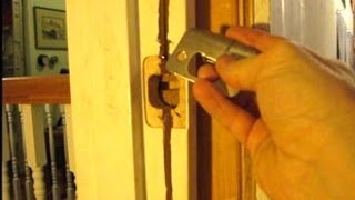 How to Repair a Door Jamb [upl. by Talyah767]