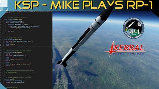 Cleaning Up w kOS  Mike Plays RP1 14  KERBAL SPACE PROGRAM [upl. by Norga]