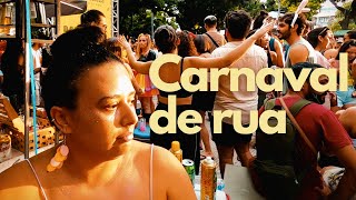 Carnaval de rua em Fortaleza Praça da Gentilândia mini vlog [upl. by Riddle]