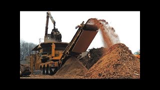 Amazing Fastest Wood Chipper Shredder Machines Modern Technology Extreme Fast Wood Processor [upl. by Kraus834]