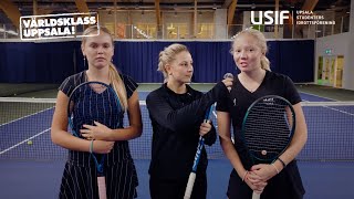 Ny tennistävling i Uppsala i världsklass [upl. by Cristal723]