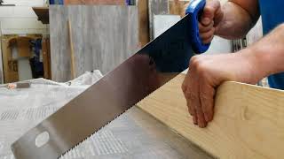 How to Cut and Fit Wooden Skirting Boards Using Hand Tools  StepbyStep DIY Tutorial [upl. by Lorilyn316]