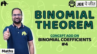 Binomial Theorem Class 11 Maths JEE  NCERT Chapter 8  Binomial Coefficients 4 [upl. by Nev405]