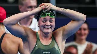 Mona McSharry Wins Ireland’s First Medal at paris Olympics [upl. by Buatti]