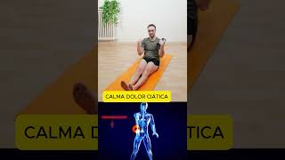 COMO QUITAR CIATICA I POSTURA DE YOGA PARA LA CIÁTICA I EJERCICIO CIATICA [upl. by Nosinned181]