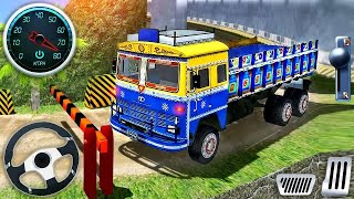 Indian Cargo Truck Driving 3D  Uphill Cargo Transport Truck Driver 2024  Android Gameplay [upl. by Notslah]