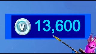 Fortnite Spending Spree 3 13600 Vbucks [upl. by Civ202]