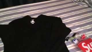 Supreme Hanes Tagless TShirts 3pack review black [upl. by Anires]