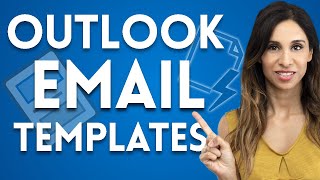 How To Create Email Templates in Outlook  My Templates amp Quick Parts [upl. by Poyssick186]