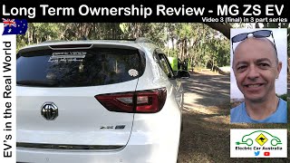 Is MG ZS EV the BEST VALUE 2nd Hand EV in Australia  Long Term Review Part 3 Electric Car Australia [upl. by Carny]