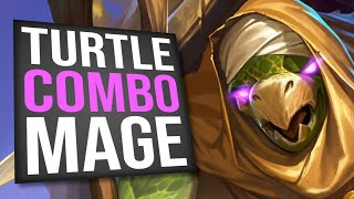 REVOLUTIONARY Combo Turtle Mage  Scholomance  Hearthstone [upl. by Nodal]