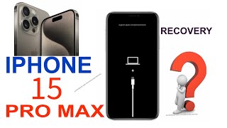 iPhone 1515 Plus15 Pro15 Pro Max How to Turn Off Force Restart Recovery Mode DFU Mode [upl. by Ebbarta886]