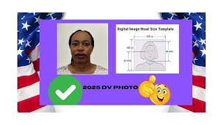 DV Lottery PHOTO Requirements Tips for PERFECTING Your Picture [upl. by Arrait]