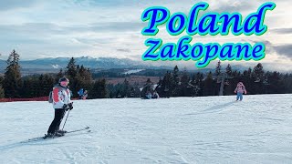 Skiing in Poland  Zakopane 20232024 [upl. by Raimund605]