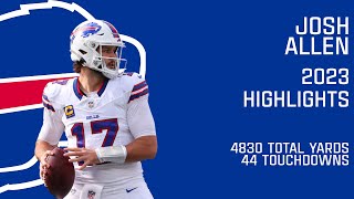 Josh Allen  2023 Highlights [upl. by Stanwin]