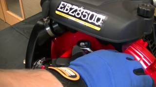 RedMax EBZ8500 Backpack Blower Maintenance  Spark Plug and Air Filter [upl. by Jasun916]