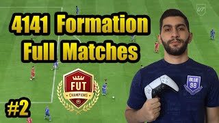 Blue2 FUT Champions Full Matches  4141 Formation FC 24 Custom Tactics [upl. by Shelton]