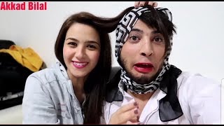 Make up challenge with my wife  Make up challenge mit meiner frauhe hecho Un Reto Con Mi Mujer [upl. by Dehsar312]