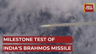 India Successfully Test Fires Extended Range Version Of BrahMos Air Launched missile [upl. by Keppel]