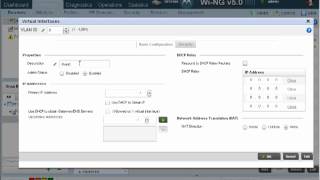 WiNG 5x SC10000Creating and Conf VLANS [upl. by Annaul18]