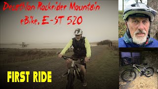 Decathlon Rockrider Mountain eBike EST 520  First Ride [upl. by Yro]