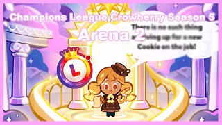 Crowberry Champions League ARENA 2  Cookie Run Ovenbreak [upl. by Paschasia]