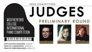 2023 Weatherford College International Piano Competition Promo [upl. by Avik]