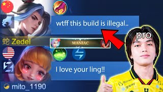 THANK YOU ONIC KAIRI FOR THIS DESTRUCTOR LING BUILD Ling autoban after this video💀💀 [upl. by Ainoval]