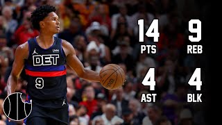 Ausar Thompson Highlights  Pistons vs Suns  5th Nov 2023 [upl. by Emmer]