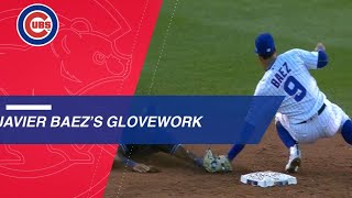 Javier Baez is the KING of tags [upl. by Enner]