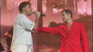 DAVID BISBAL canta CULPABLE con JUANJO en el WIZINK MADRID [upl. by Ahsimet]