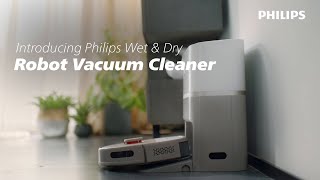 Philips Wet amp Dry Robot Vacuum Cleaner 6000 Series [upl. by Dickey]