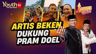 ARTIS BEKEN DUKUNG PRAM DOEL  Jakarta Menyala Update [upl. by Asilehc912]