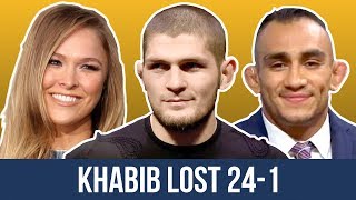 Tony Khabib Nurmagomedov has lost in the UFC before Usman blames Dana White Ronda Rousey on MMA [upl. by Yelnats]