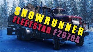 Fleetstar F2070A review SnowRunners BEST starter truck [upl. by Sakhuja]