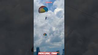 Paragliding Funny Moments 😝 funny comedy paraglidingvideo 90skids viralvideo singaporevlog [upl. by Norvun]